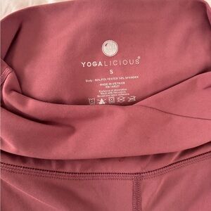 Yogalicious Mauve Leggings